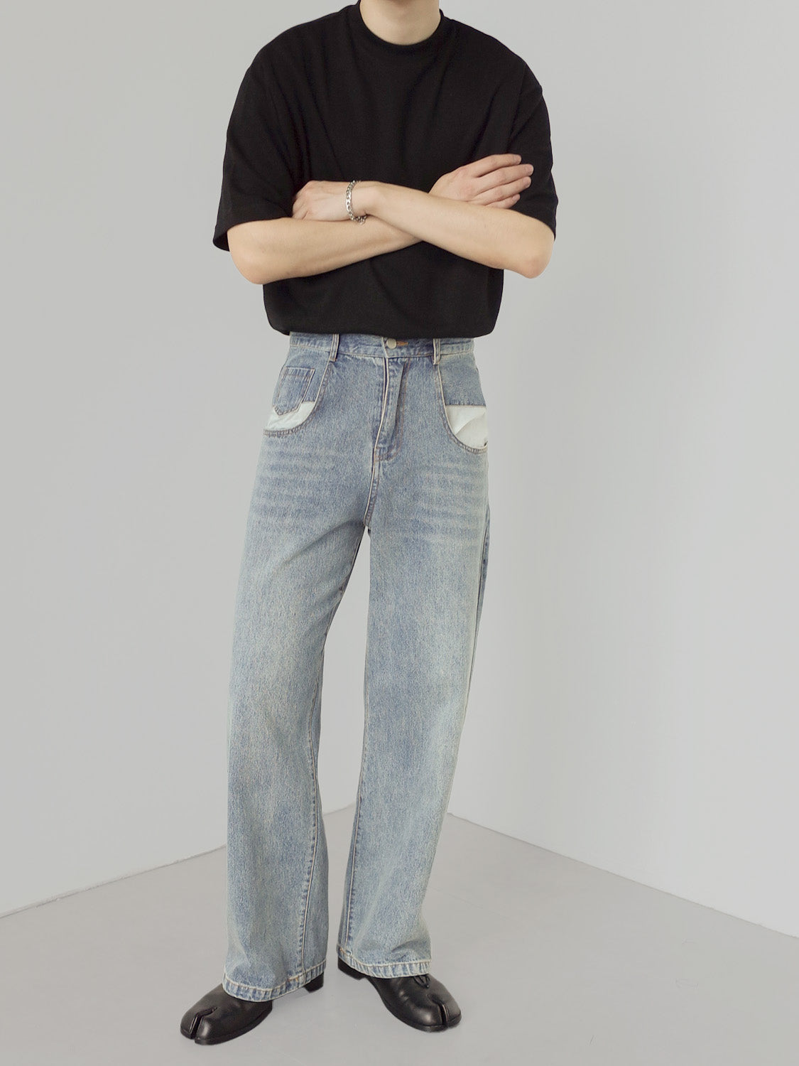 モックネックTシャツ gm2177