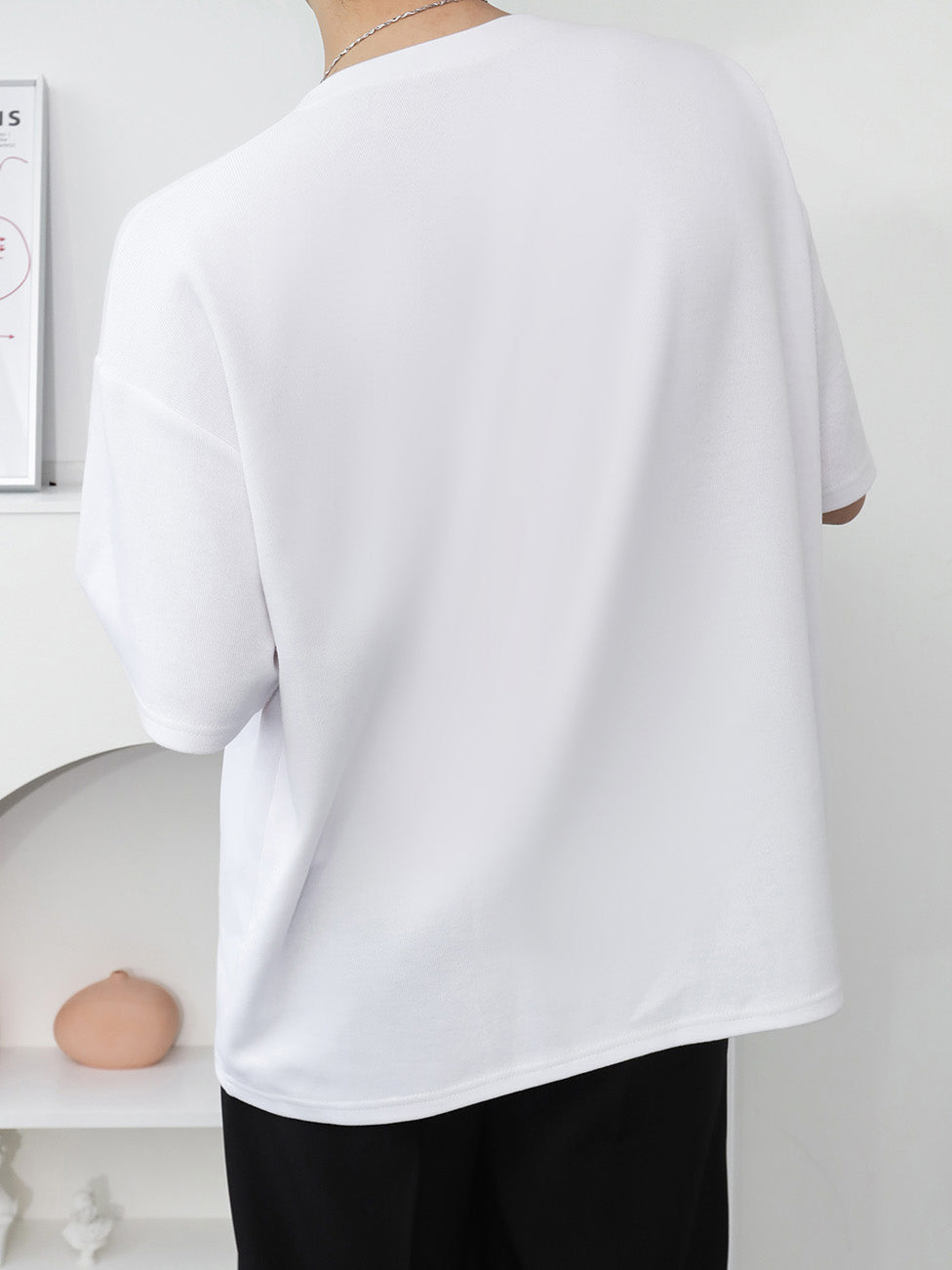 ローズグラフィックデザインTシャツ gm2573
