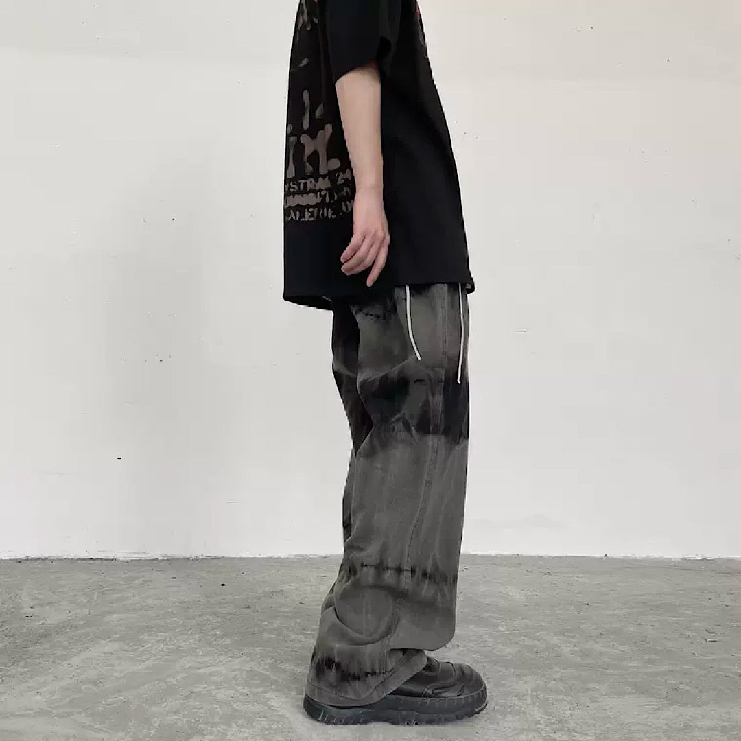 ブラックアンクロードレイドパンツ gm2291