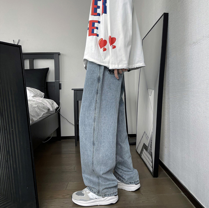 ワイドストレートデニムパンツ gm10865