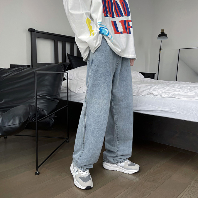 ワイドストレートデニムパンツ gm10865