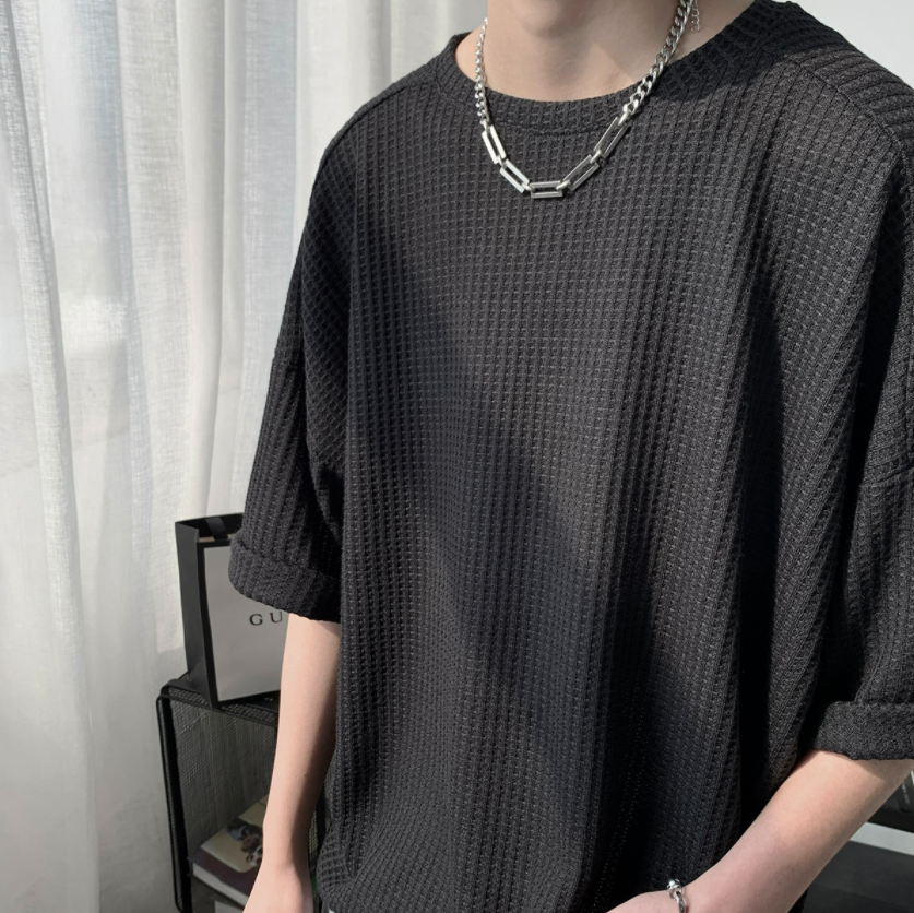 summer waffle tshirt gm1860