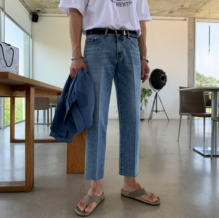 カットオフセンタープレスデニム gm1902