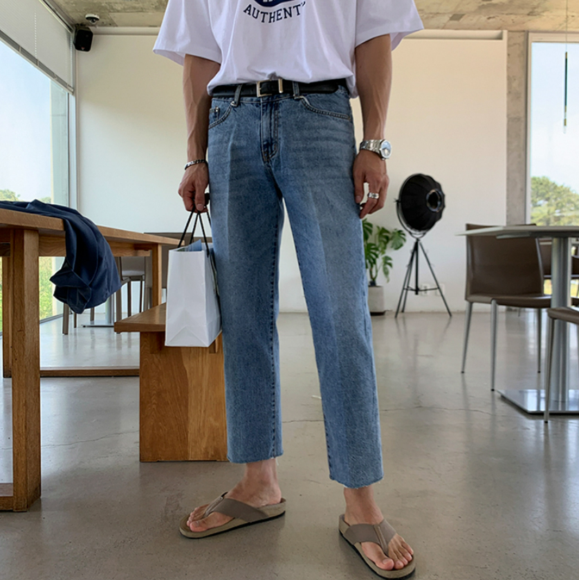 カットオフセンタープレスデニム gm1902