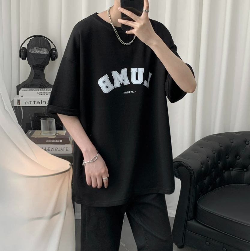 レトロプリントTシャツ gm1938