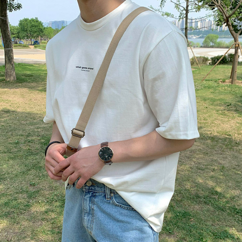 シンプルワンポイントTシャツ gm1958