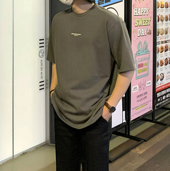 シンプルワンポイントTシャツ gm1958