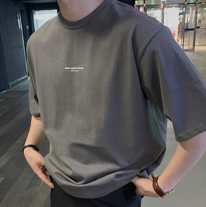 シンプルワンポイントTシャツ gm1958