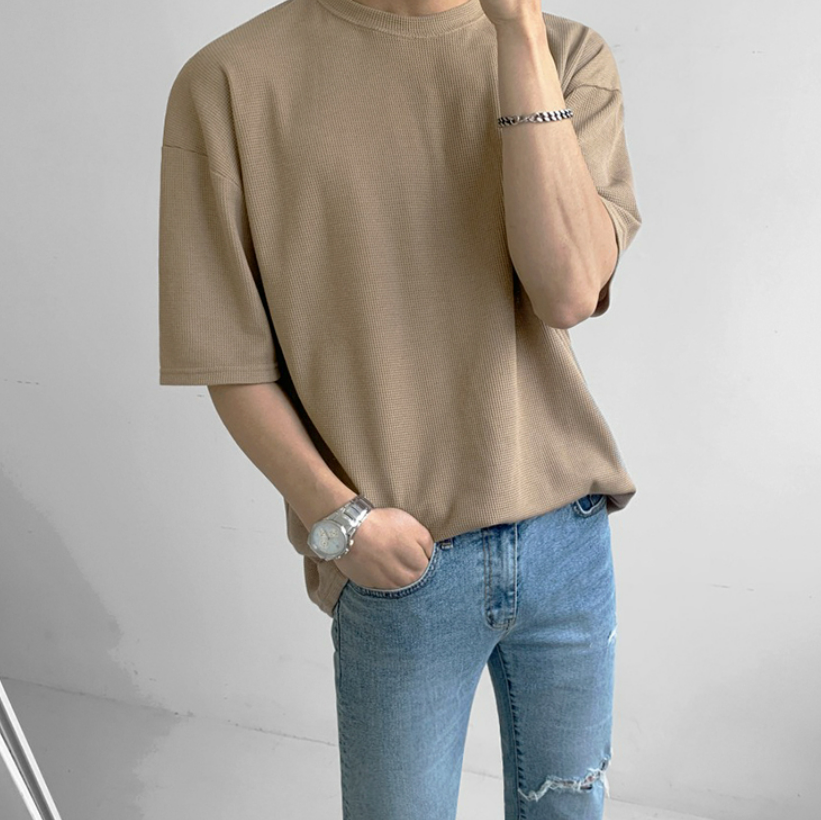 ハーフスリーブシンプルシャツ gm1974