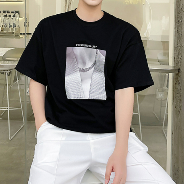 モードプリントTシャツgm4509