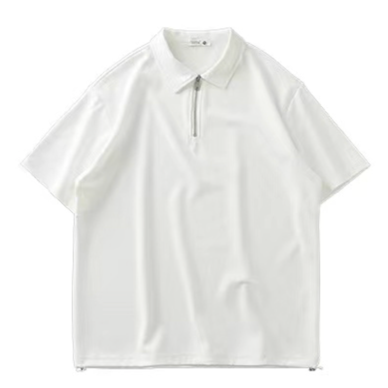 シンプルジップサマーTシャツ gm5231