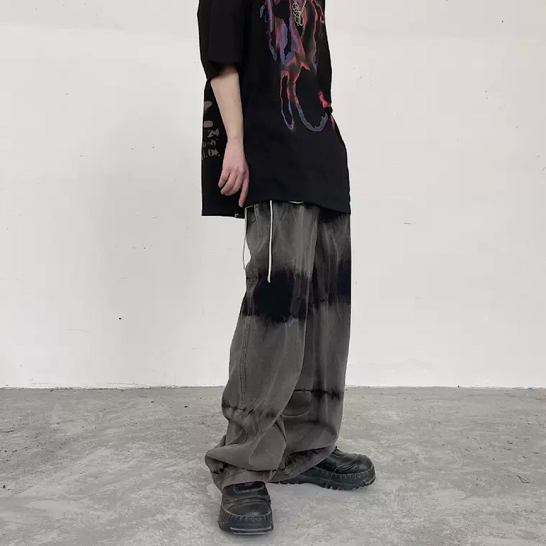 ブラックアンクロードレイドパンツ gm2291