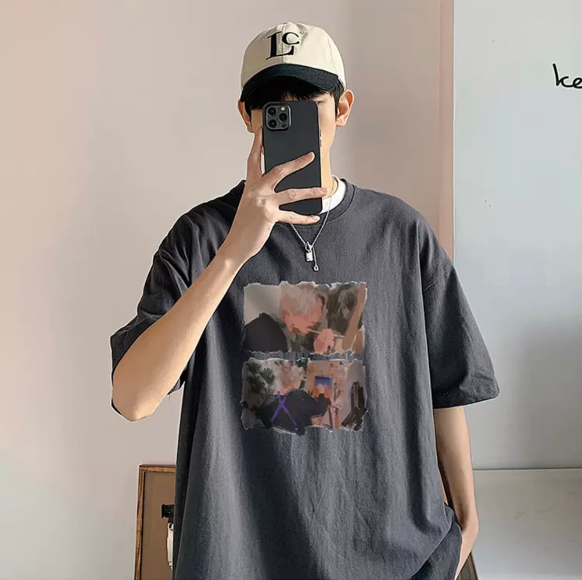 ペイントグラフィックTシャツ gm2526