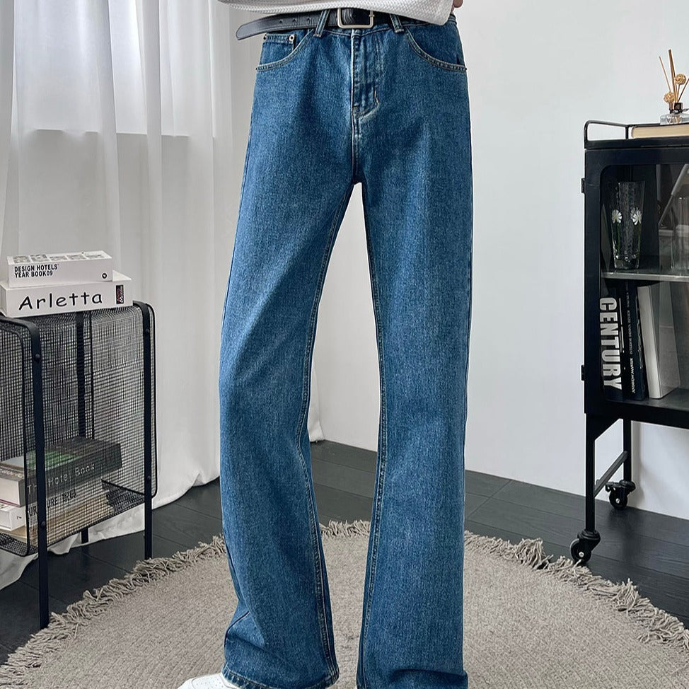 スタイリッシュシンプルフレアデニム gm5193