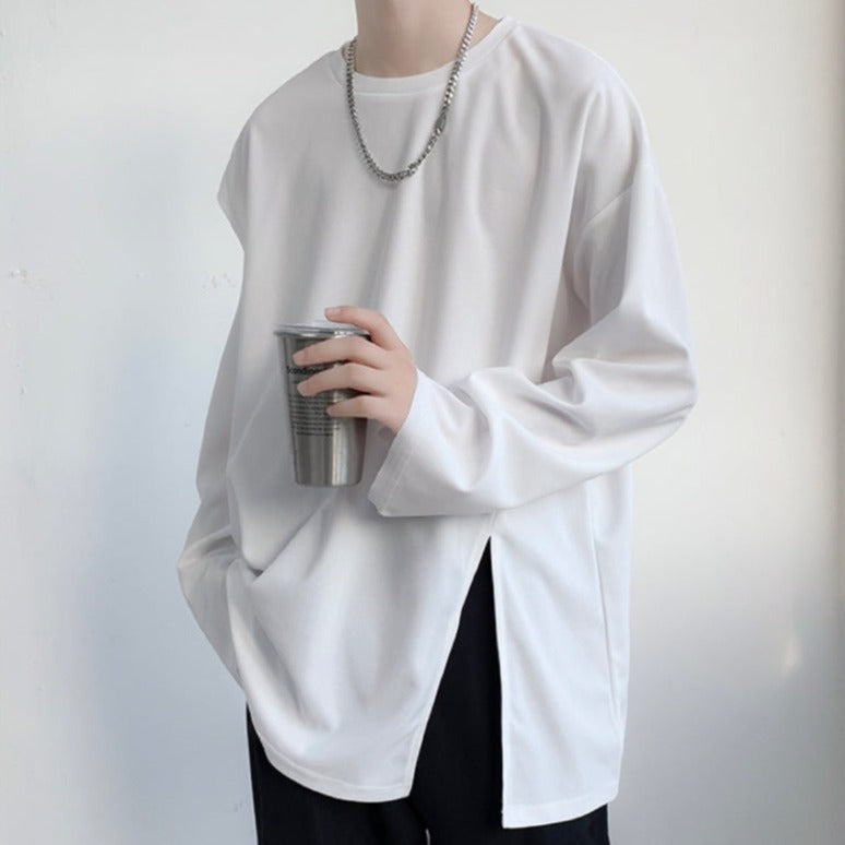 モードスリットアシンメトリーTシャツ gm5173