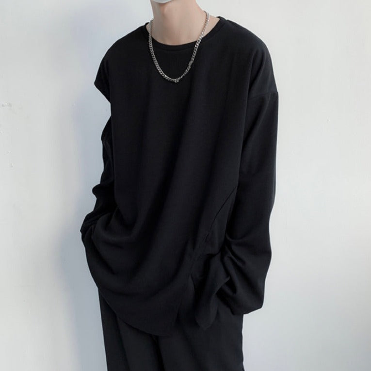 モードスリットアシンメトリーTシャツ gm5173