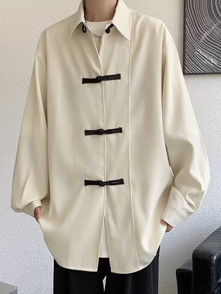 チャイナスタイルルーズシャツ gm4373
