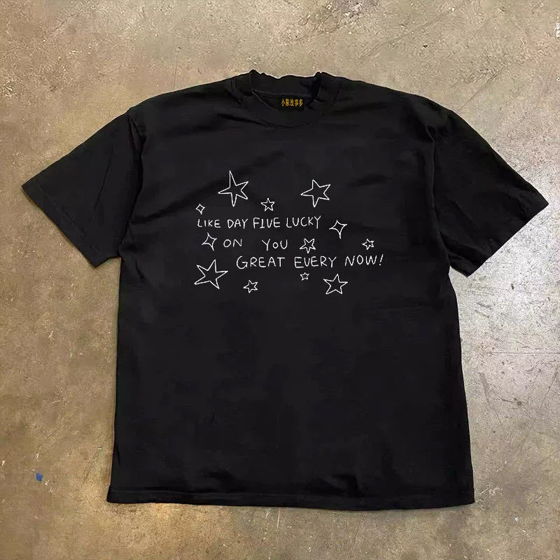 スターグラフィックTシャツ