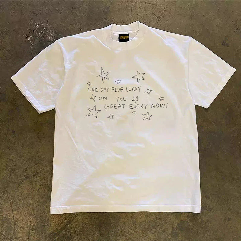 スターグラフィックTシャツ