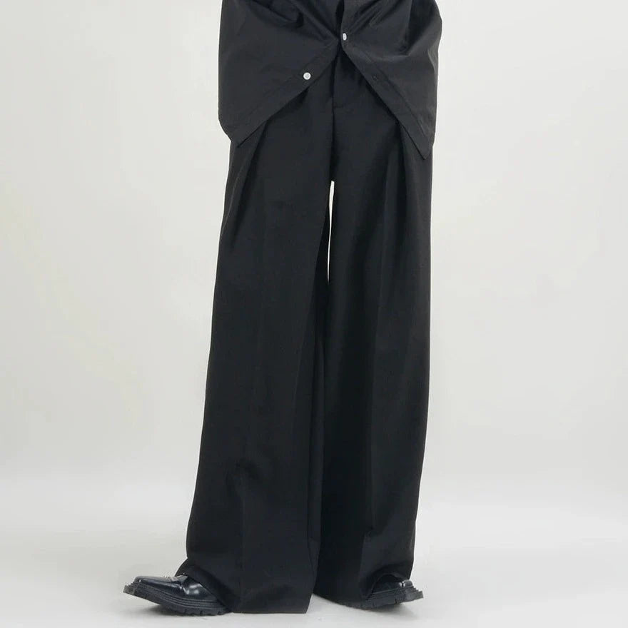 tak pleats slacks gm15148