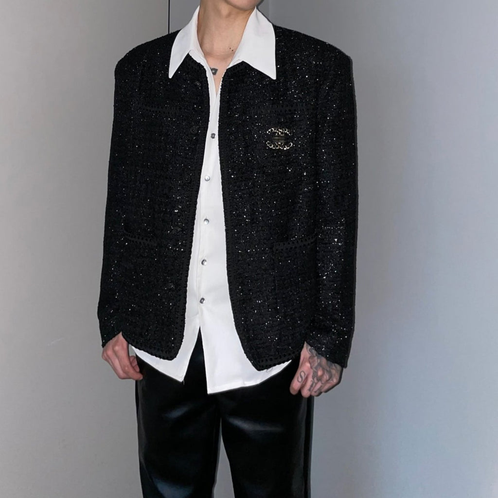 luxury tweed jacket gm4338