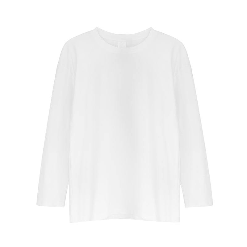 ラウンドネックロングTシャツ gm5113