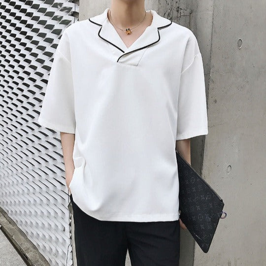 ステッチカラーモノトーンTシャツ gm5201