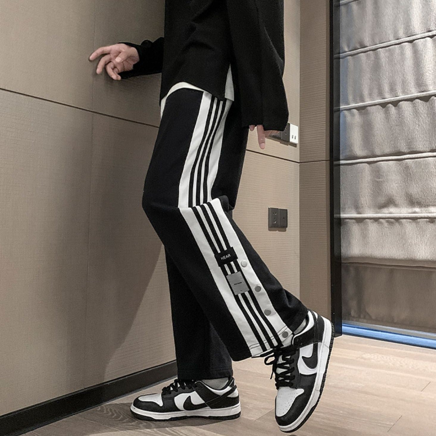 スナップボタンスウェットパンツ gm2561