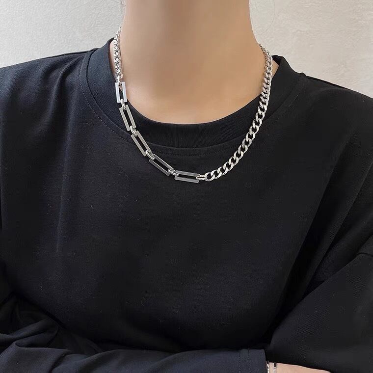 アシンメトリーチェーンネックレス gm2167