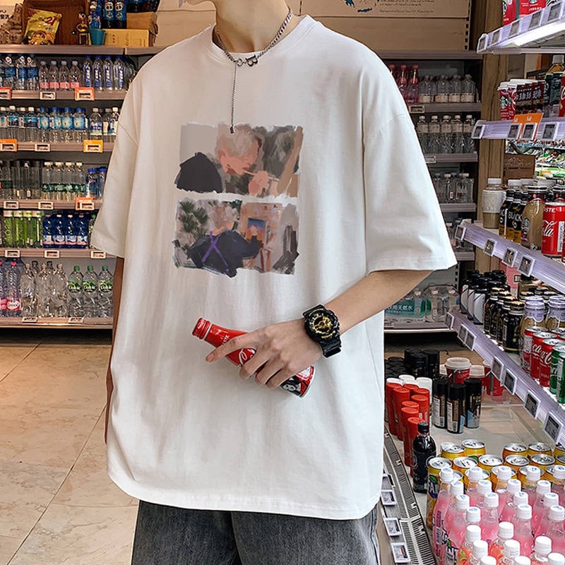 ペイントグラフィックTシャツ gm2526