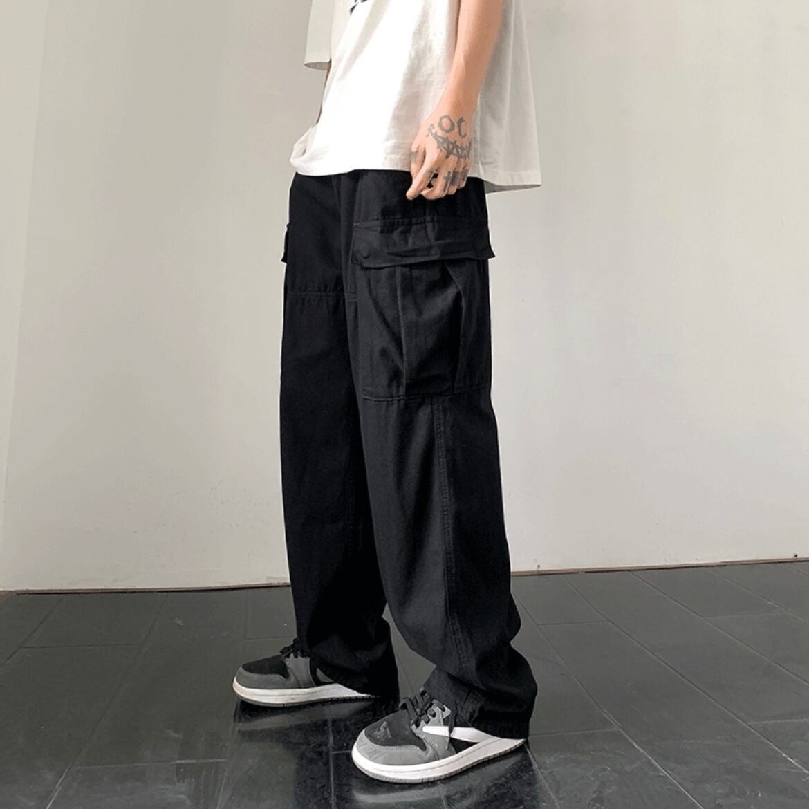 カジュアルベルトカーゴパンツ gm2465