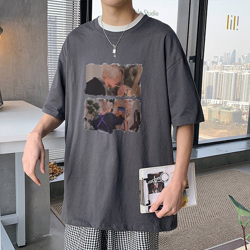 ペイントグラフィックTシャツ gm2526