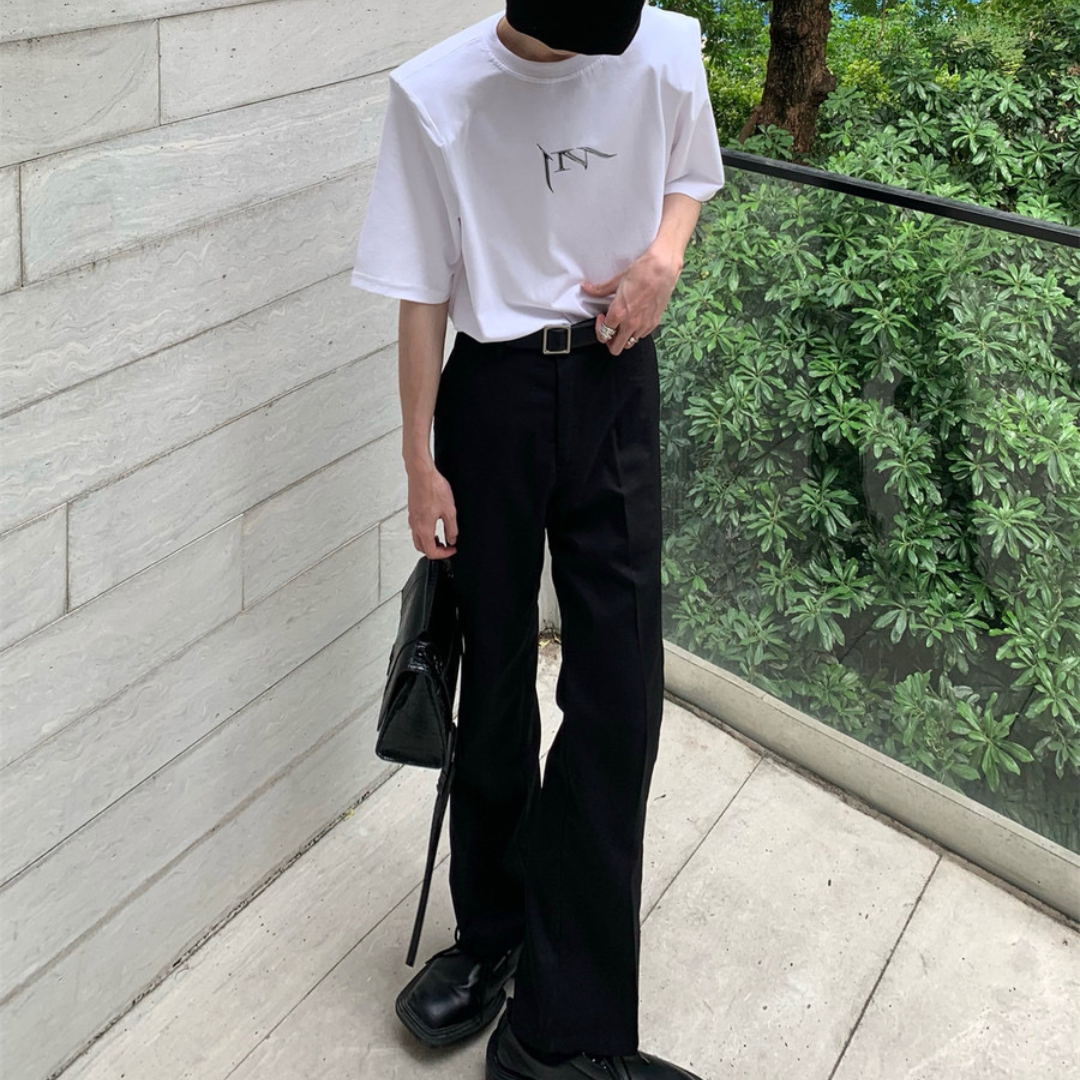 ショルダーパッドロゴTシャツ gm2575