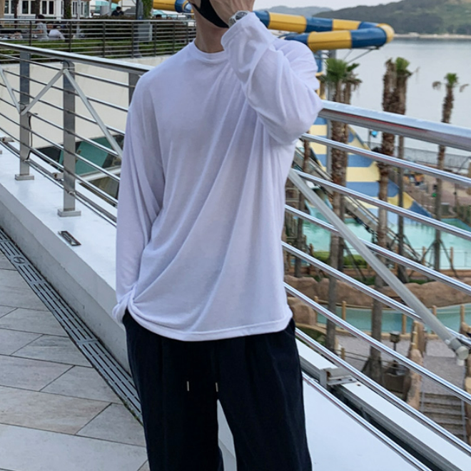 ベーシックコットンTシャツ  gm1933