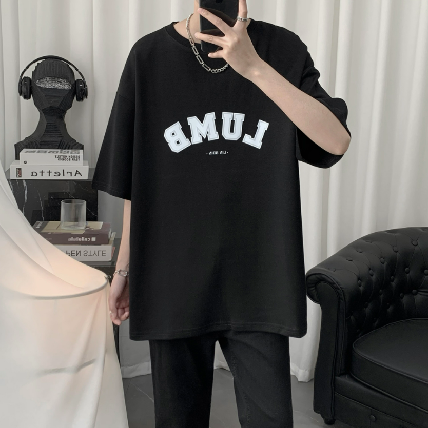 レトロプリントTシャツ  gm1938