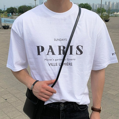 モダンParis Tシャツgm4368