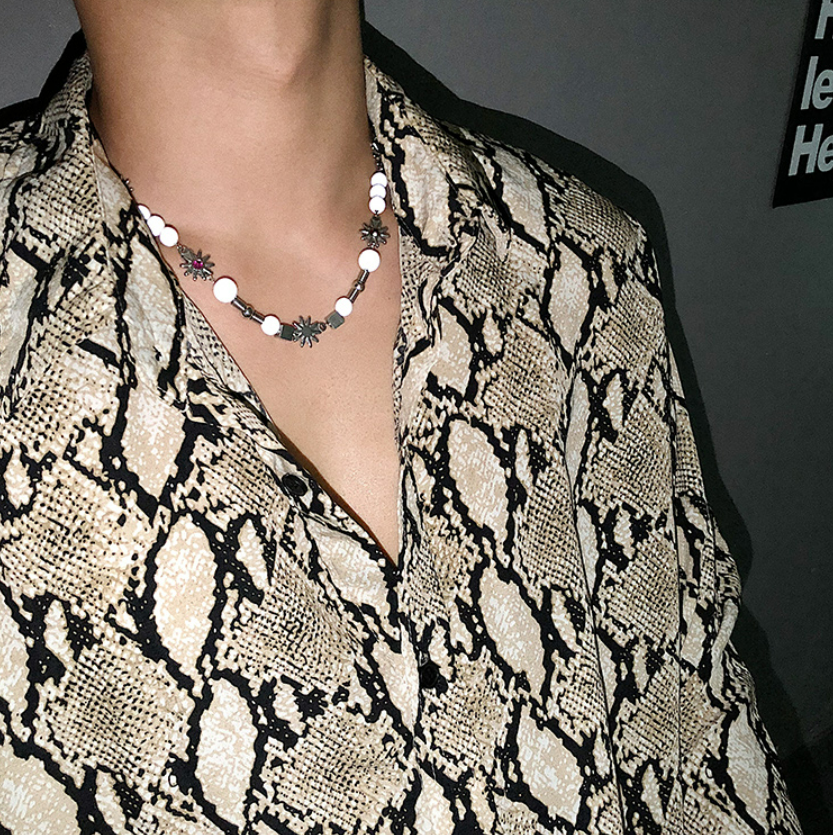 sun smiley neckless  gm2041