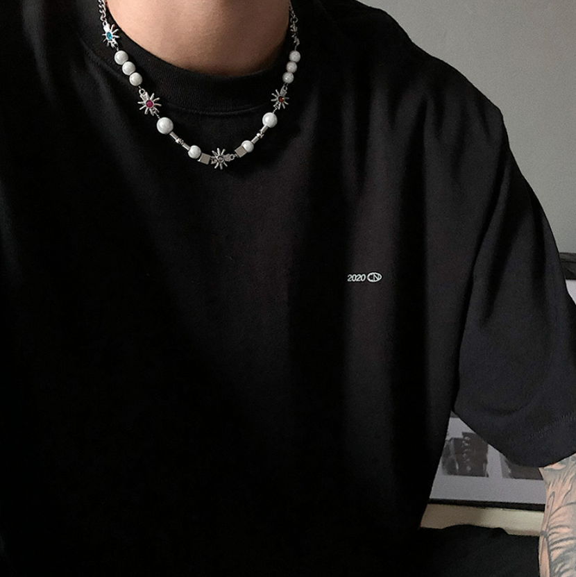 sun smiley neckless  gm2041