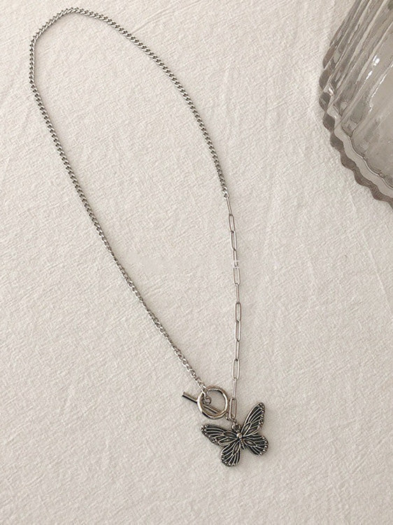 リングバタフライネックレス  gm2356