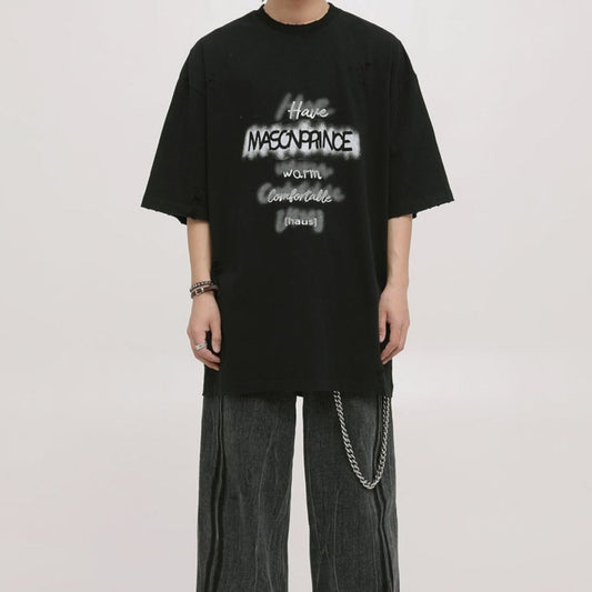 モダングラフィックTシャツ gm7172