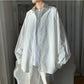 オーバーサイズシンプルロングシャツ　   gm10575