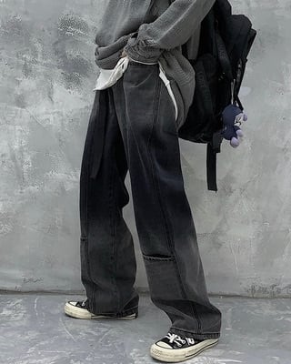 レトロハイウエストジーンズ  gm2136