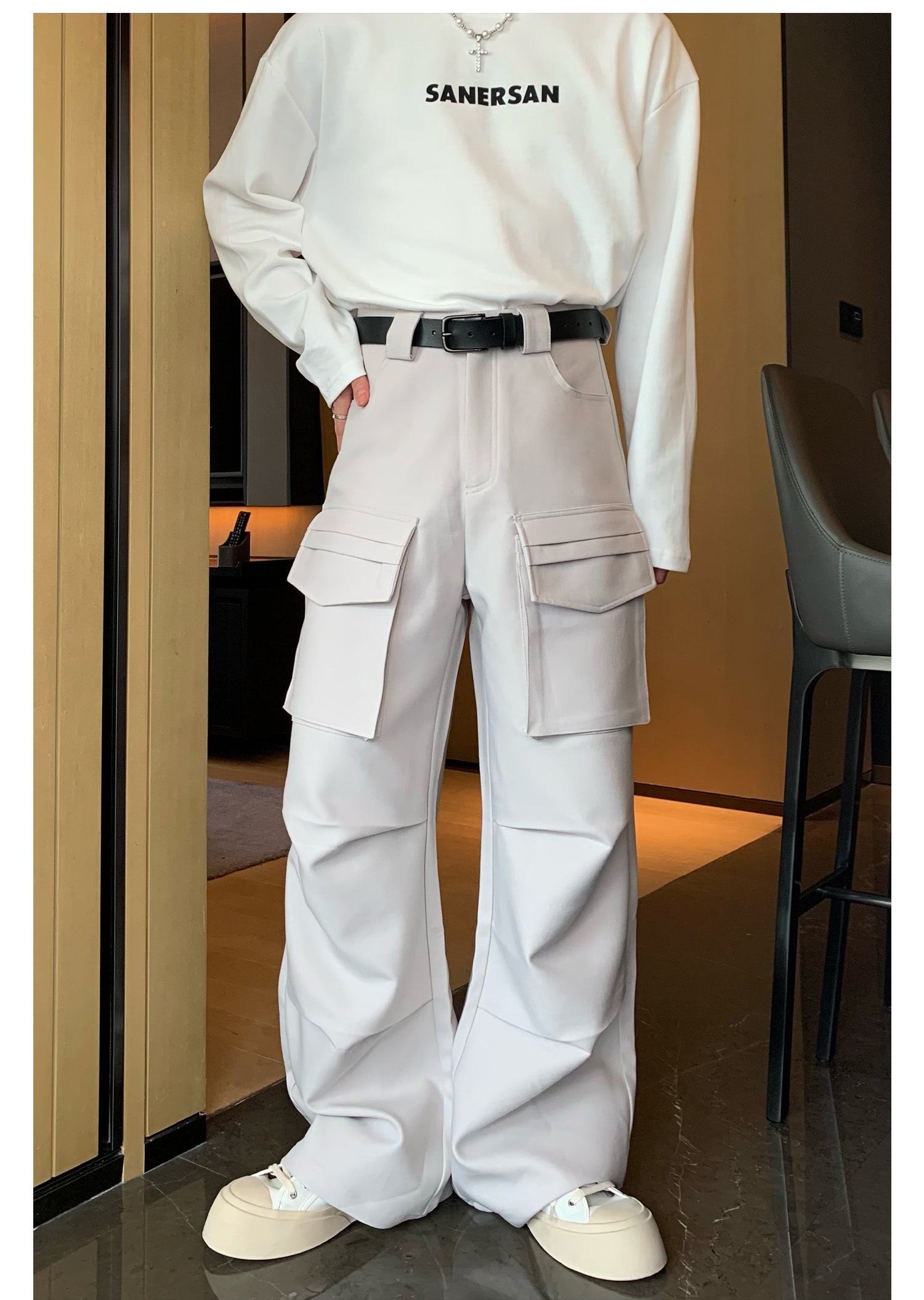 シンプルストリートカーゴパンツ  gm2768
