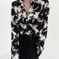 marble black white  shirt gtm15141