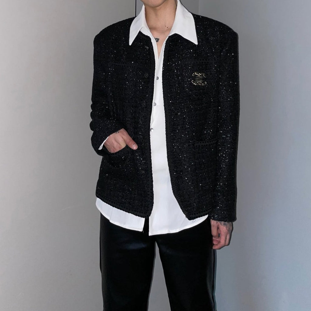 luxury tweed jacket gm4338