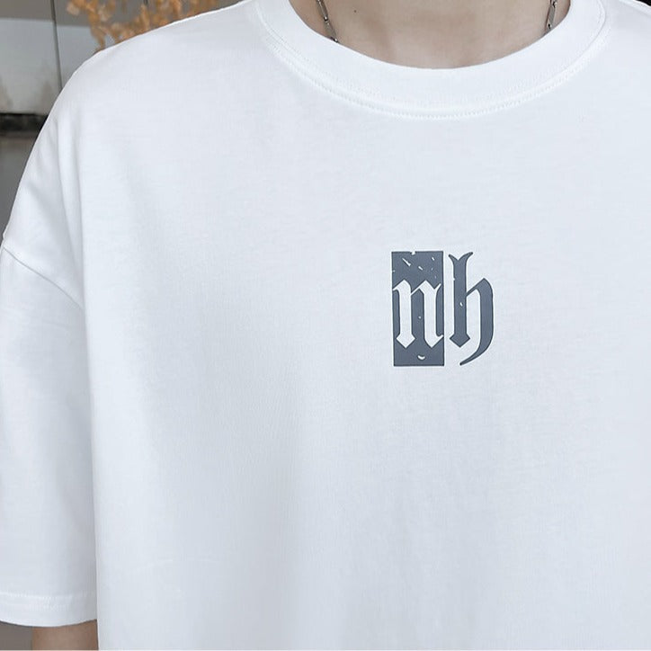 モードワンポイントロゴTシャツ gm5274