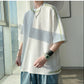 ステッチカラーワッフルTシャツ gm4302