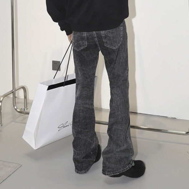 black flare denim gm7193