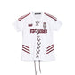 Lace Up Letter Print Tshirt gm16510