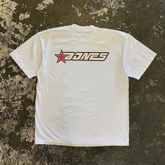 バックプリントロゴTシャツ